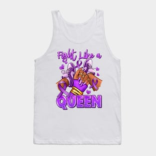 Lupus Awareness Afro Girl Sneakers, Lupus Cancer Awareness Tank Top